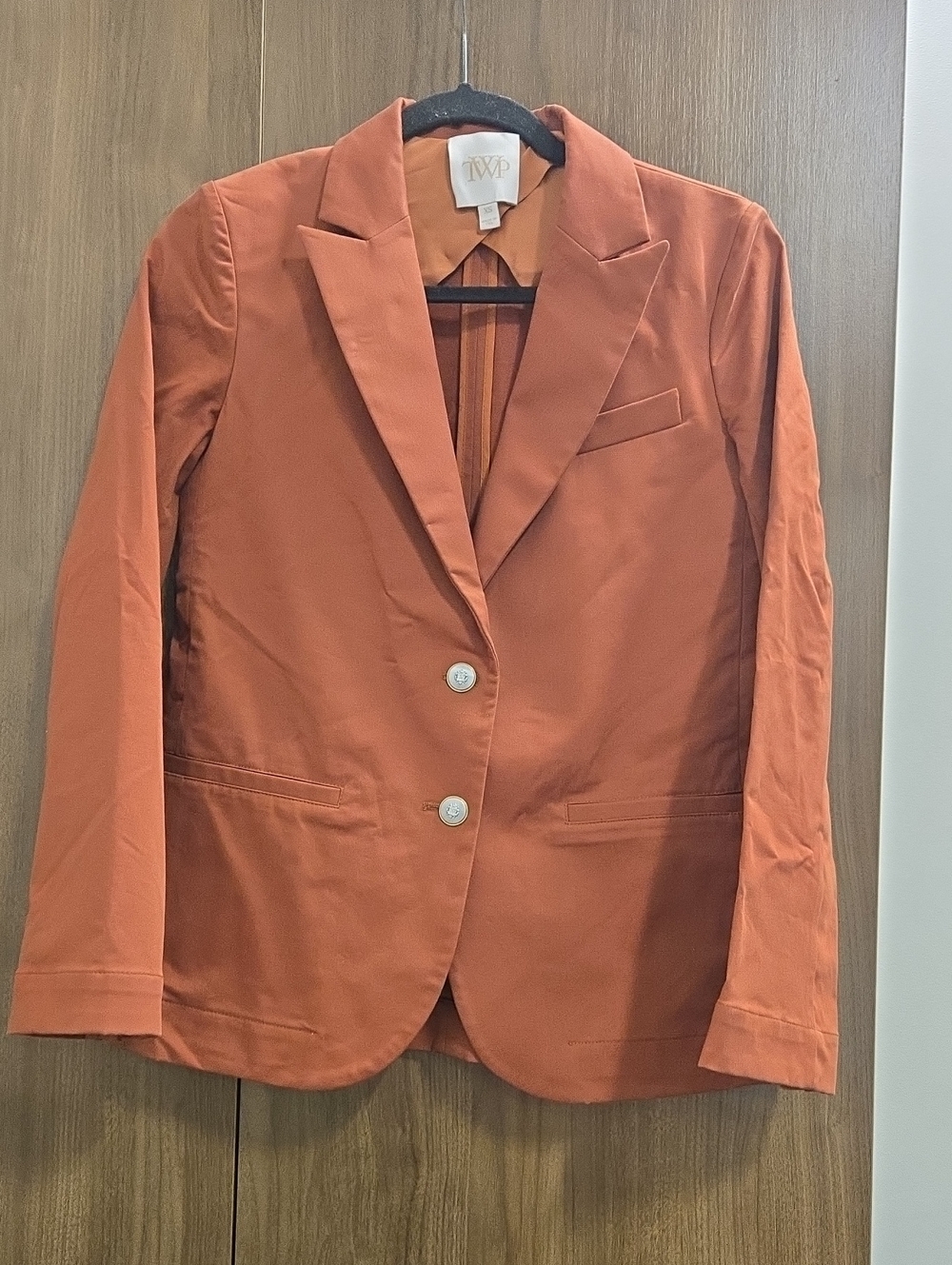 TWP-Oversize Stretch Cotton Blazer-Size XS - Picture 5 of 16